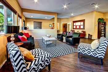 Clubhouse seating area
